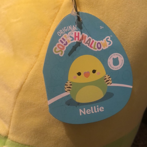 SQUISHMALLOW Nellie the Parakeet “First to Market” - Picture 8 of 9